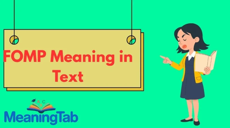 FOMP Meaning in Text