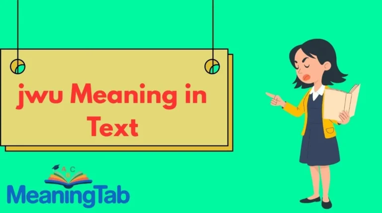 jwu Meaning in Text