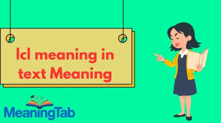 lcl meaning in text Meaning