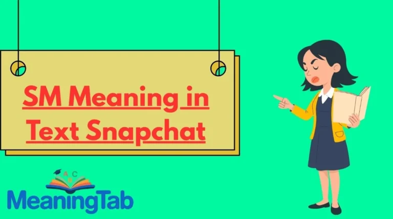 SM Meaning in Text Snapchat